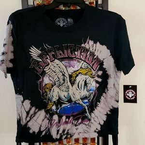 AFFLICTION BLINGY TOP